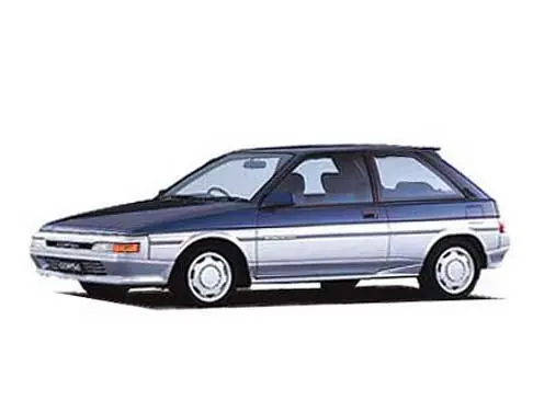 Toyota Corsa (EL30, EL31, NL30) 3 поколение, рестайлинг, хэтчбек 3 дв. (05.1988 - 08.1990)